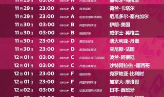 2018世界杯赛程时间 2018世界杯赛程时间